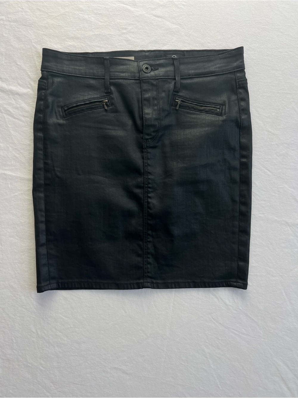 AG Adriano Goldschmied "The Kodie" Biker Pencil Skirt – Size 28
